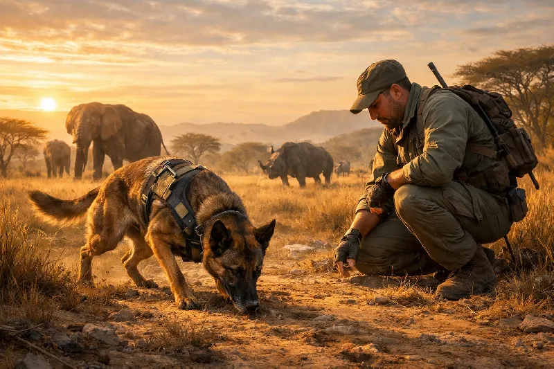 Meet the Dogs Protecting Endangered Wildlife