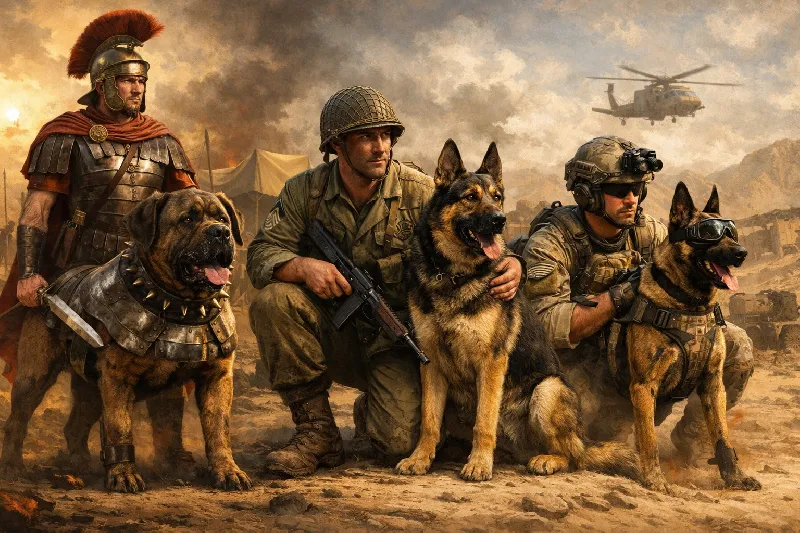 The Famous War Dogs of History