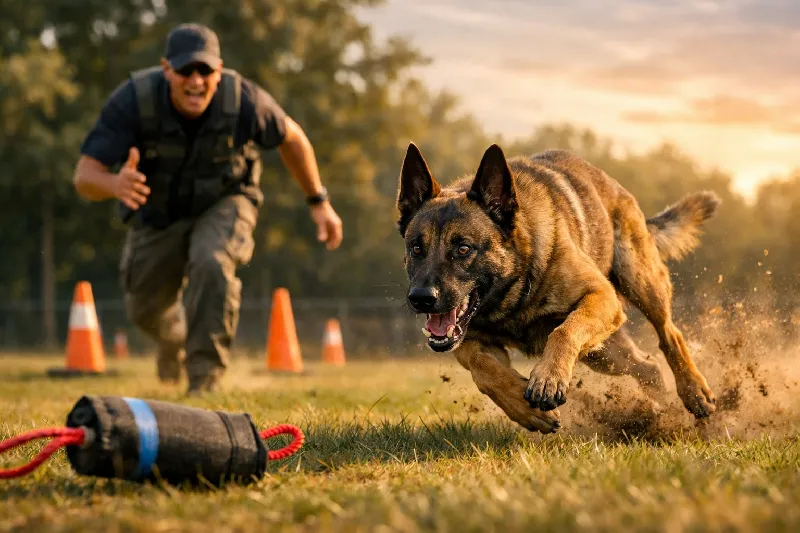 Building Drive in a Working Dog