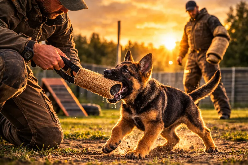 Starting a Puppy for Protection Work