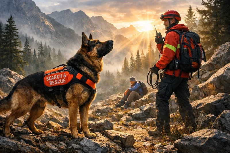 Search and Rescue Dogs