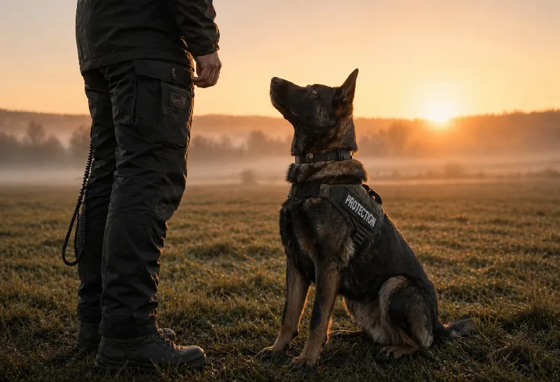 Building Focus and Obedience in Working Dogs