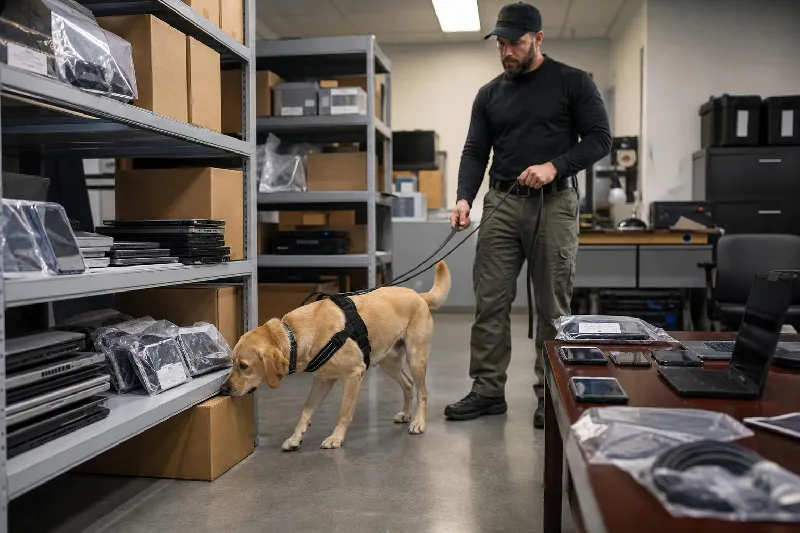 Electronic Storage Detection Dogs in Law Enforcement