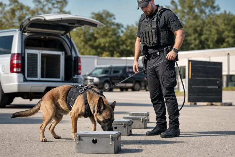 Detection Dog Training Methods Used by Police