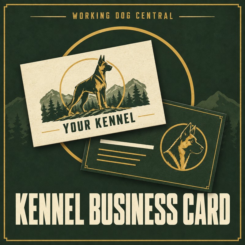 Kennel Business Card